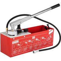 Pompa de testare hidrostatica, 12 l, presiune max 60 Bar, 2 x valve, 3 x conexiuni