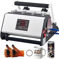 Presa termica pentru cani cu diametru max 74–87 mm, Inaltime max 270 mm, putere 500 W, 0-220℃