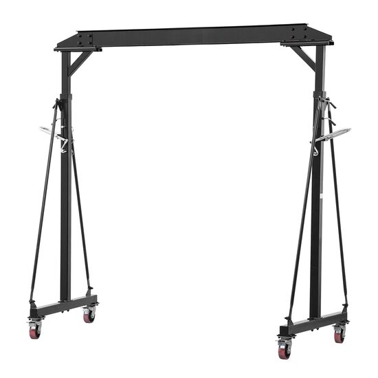 Macara portabila cu roti blocabile, max 1000 kg, Inaltime reglabila 2430-3630 mm