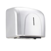 Uscator de maini cu filtru HEPA, Argintiu, 19000 rpm, putere 1300 W, Senzor infrarosu, IPX24, oprire automata