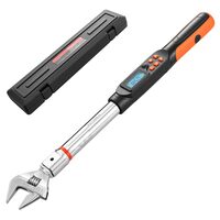 Cheie dinamometrica digitala cu deschidere reglabila a falcii 0-38 mm,  precizie ±2%, Cuplu 6.8-135 Nm