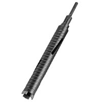 Carota pentru beton, Diamantata, Diametru 38 mm, Adancime gaurire 241 mm, 3 x adaptoare