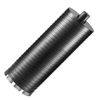 Carota pentru beton armat, Diamantata, Diametru 101.6 mm, Adancime gaurire 241 mm, Filet interior 5/8"-11, adaptor burghiu pilot