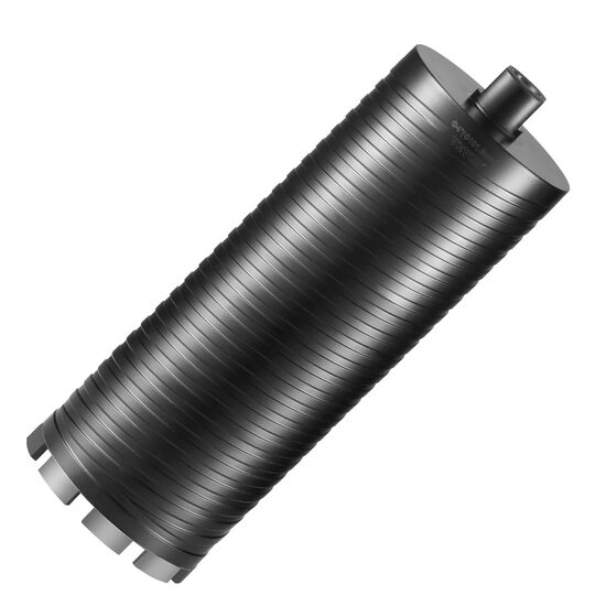 Carota pentru beton armat, Diamantata, Diametru 101.6 mm, Adancime gaurire 241 mm, Filet interior 5/8"-11, adaptor burghiu pilot
