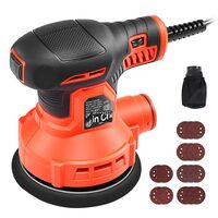 Slefuitor orbital, 6 x viteze 6000-12000 rpm, putere 250W, platan 127 mm, sac colectare praf