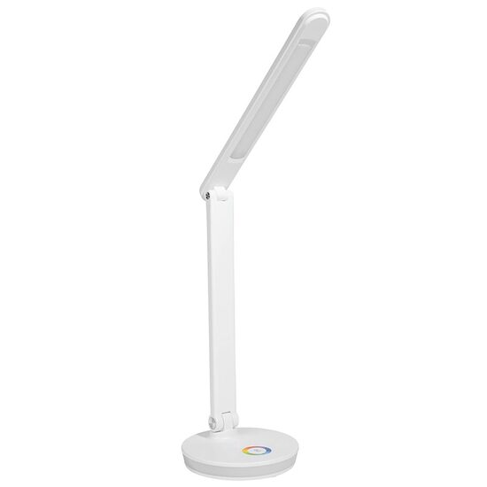 Lampa de birou cu lumina RGB, Alimentare USB, 12 W, 500 lm, Alb