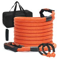 Franghie remorcare cu recuperare cinetica, Lungime 9.1 m, max 14 tone, 30% elasticitate, Geanta transport