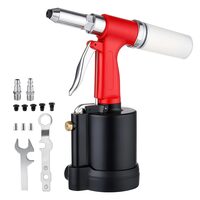 Pistol pneumatic pentru nituire, 2.4 mm, 3.2 mm, 4 mm, 4.8 mm, 6.4 mm, forta de tragere 1780 kg, 4-8 Bar