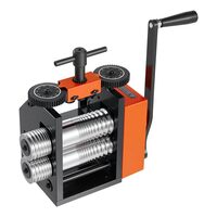 Dispozitiv manual de laminat aur, argint, cupru, 3 in 1, Grosime reglabila 0.03-7 mm, Rotund, plat si Patrat