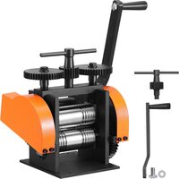Dispozitiv manual de laminat aur, argint, cupru, 3 in 1, Grosime reglabila 0-6 mm, fabricarea de bijuterii metalice, tabla patrata, semicerc din sarmă