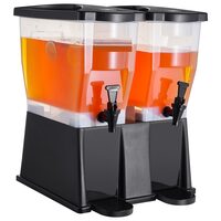 Set 2 x Dozator bauturi, Capacitate 22 l, robinet inox anti-picurare