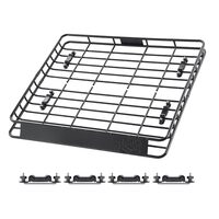 Portbagaj de plafon compatibil bare transversale, Otel, max 68 kg, dimensiune 1095 x 1270 x 105 mm