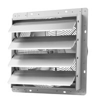 Ventilator evacuare pentru spatii comerciale 413 mm, Jaluzele automate, carcasa Otel, 72 W, 65 dB, 3856 m³/h