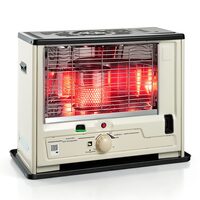 Incalzitor cu motorina/gaz lampant, 10000 BTU, Oprire automata, Rezervor 4.4 l, Consum 0.35 l/h