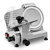 Feliator carne profesional, 300 W, Diametru disc 220 mm, Grosime reglabila 0-12 mm, 300-450 rpm