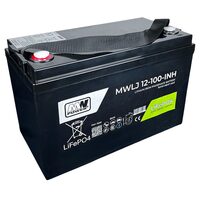 Acumulator LIFEPO4 12.8V 100 Ah, Bluetooth, pentru Sisteme fotovoltaice/solare Off-Grid