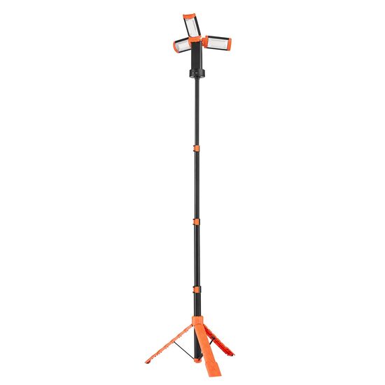 Lampa de lucru cu acumulator si trepied detasabil, IP65, 10 Ah, Luminozitate 2200 lm, 3000K-6500K, inaltime reglabila, unghiuri multiple