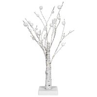 Decoratiune luminoasa 100 x Led, copac, 4.8 W, Lumina calda 3500K