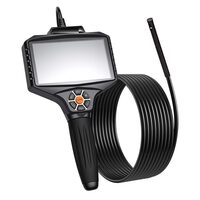 Camera endoscop cu lentila dubla, Rotatie motorizata, ecran IPS HD 5 inch, cablu 5 m, Diametru sonda 8 mm, 6+1 led, IP67