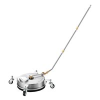 Curatitor pavaje pentru masina de spalat cu presiune, Diametru 33 cm, 4 x roti, 138-276 bar, debit pana la 15 l/min, Inox