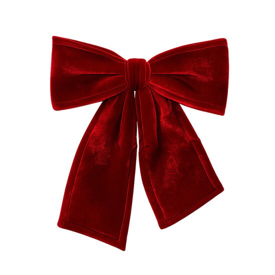 Funda decorativa pentru Craciun, Bordo, 45 x 42 cm