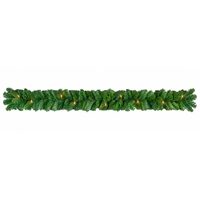 Ghirlanda luminoasa de Craciun, Lungime 270 cm, culoare Verde intens, 100 x led