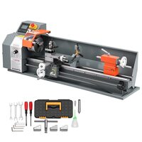 Strung pentru metal, 1100 W, motor fara perii, viteza variabila, 220 x 762 mm