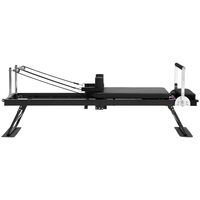 Aparat Pilates pliabil, cadru otel, max 180 kg, 2 m, sistem de glisare lina, rezistenta adaptiva 5 x arcuri, suport multi-pozitie