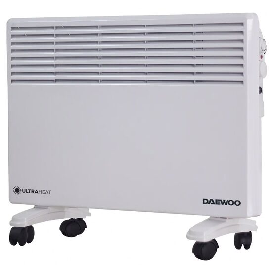 Convector electric 2000 W, 2 trepte de putere, Indicator luminous, Termostat reglabil, Roti