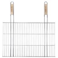 Gratar mobil Strend Pro BBQ 4411C, dimensiune 380x480mm, manere lemn