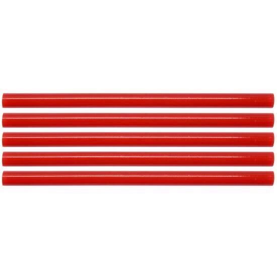 Baghete silicon Strend Pro GS-202C, 100x11 mm, 24buc/set, rosii