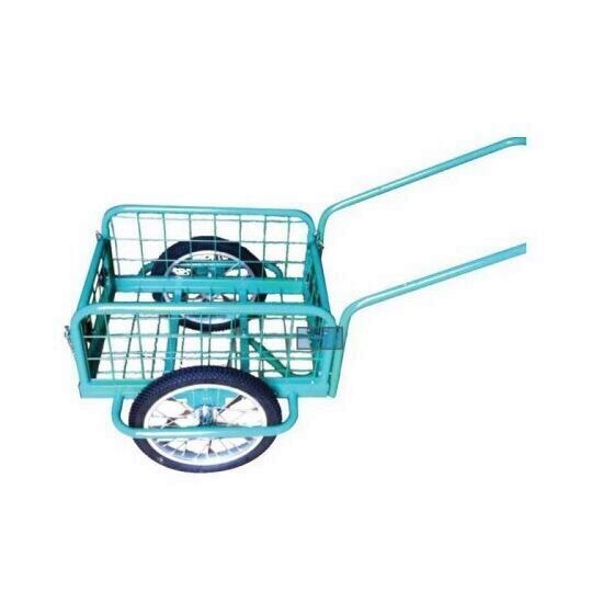 Carucior cu 2 roti gonflabile pentru bicicleta sau depozite Strend Pro, 650x480x290 mm, max 100 kG  