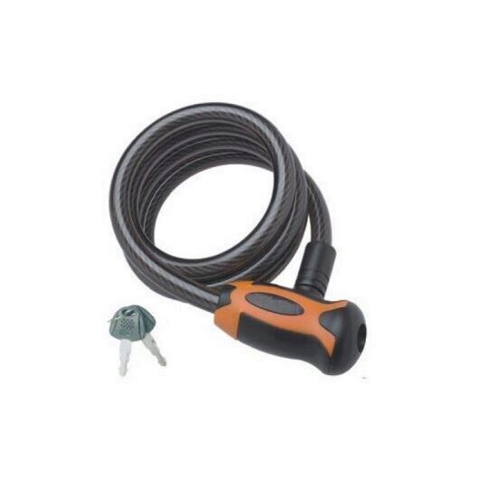 Antifurt pentru bicicleta cu cheie, Strend Pro Zoli 87326, 8mm x 120 cm