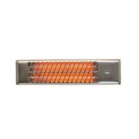 Incalzitor terasa cu infrarosu, 3 trepte de putere, IP21, lungime cablu alimentare 1.6 m, Inox
