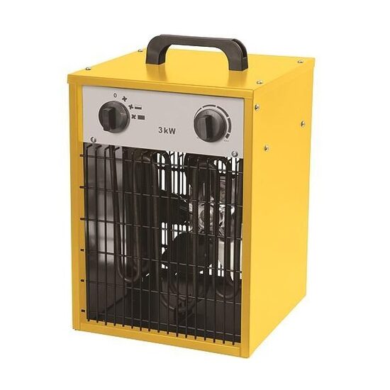 Aeroterma electrica 3000W, 3 trepte de putere, 514 mc/h