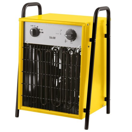 Aeroterma electrica 9 kW, 400 V, 3 trepte de putere, 1198 mc/h