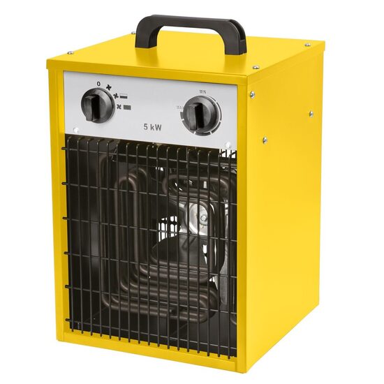Aeroterma electrica 5 kW, 400 V, 3 trepte de putere, 774 mc/h