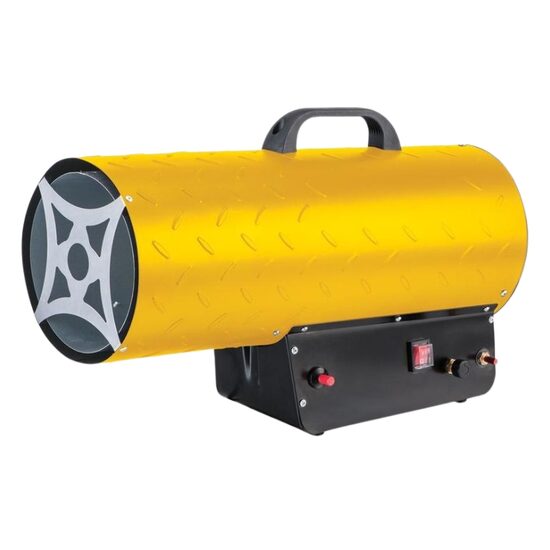 Tun de caldura pe gaz, 50 kW, 650 m3/h, ardere directa, aprindere piezzo, IPX4