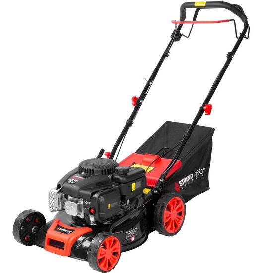 Masina de tuns iarba pe benzina Strend Pro Loncin, Autopropulsata, 2.4 kW/3.26 CP, tractiune spate, 25-75 mm