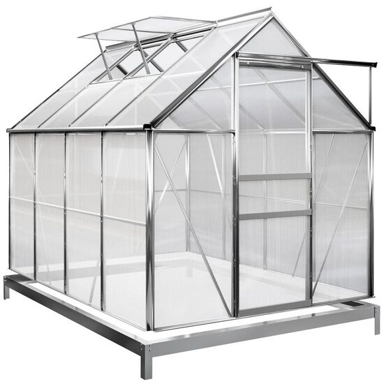 Sera de gradina Green House, 195x190x250 cm, structura Aluminiu, placi policarbonat