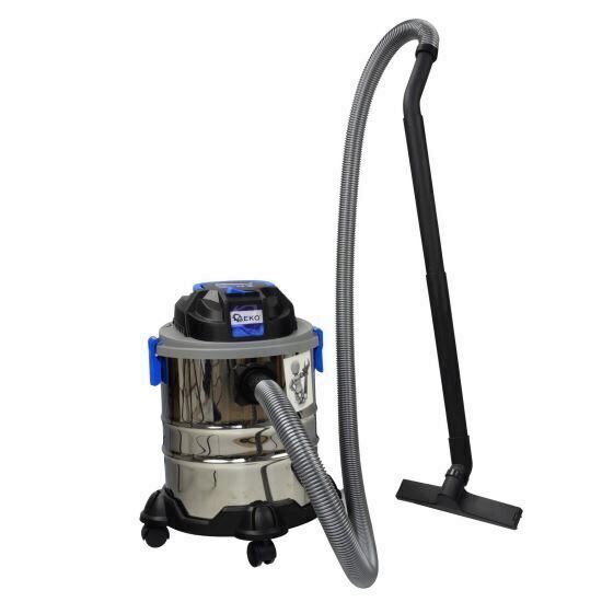 Aspirator industrial umed-uscat Geko G81097, functie de suflare, 1250 W, cuva inox, 20 L