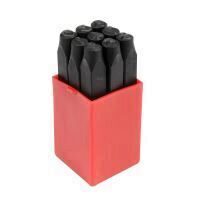 Set poansoane cifre 9 buc., 6mm, YATO YT-6854