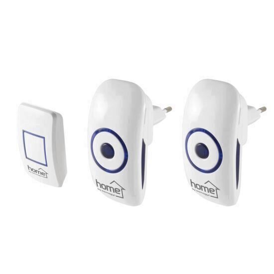 Sonerie fara fir Home 2 porturi, DBS 1501 AC, alimentare la retea