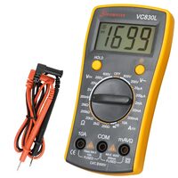 Multimetru digital, LCD, 600V AC/DC, 10 A AC