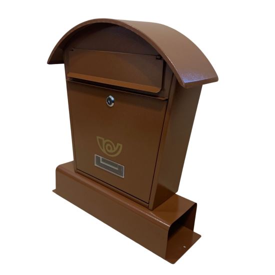 Cutie postala Strend Pro Lambert H, 450 x 370 x 100 mm, maro