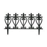 Set 4 buc, gard pentru gradina Strend Pro F0419, lungime 225 cm/set