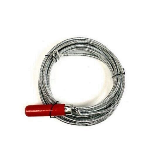Cablu ( sarpe ) spirala pentru desfundat tevi de scurgere, Strend Pro PP3101, lungime 15 m, diametru 0.9 mm