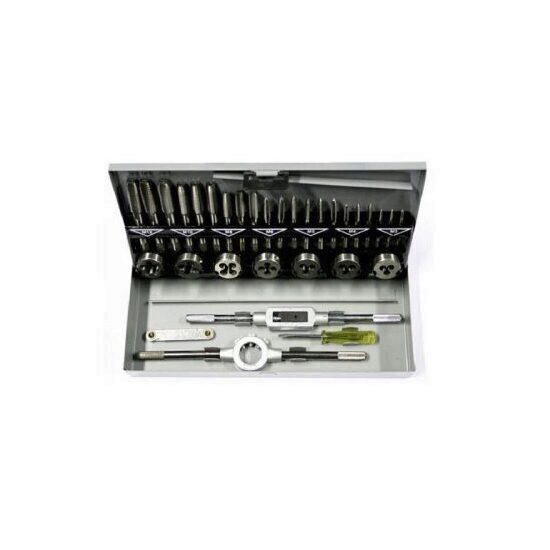 Trusa tarozi, filiere Strend Pro SX1033 HSS, 33 buc, M3 - M12, HSS
