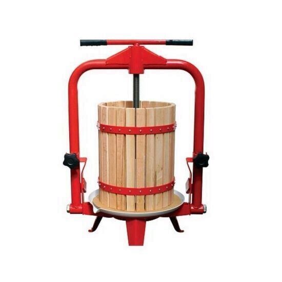 Presa pentru struguri, fructe, cu cadru, Strend Pro CFP18, capacitate 18 L