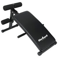 Banca reglabila pentru abdomen, 60.5 x 83.5 x 47 cm, max 120 kg